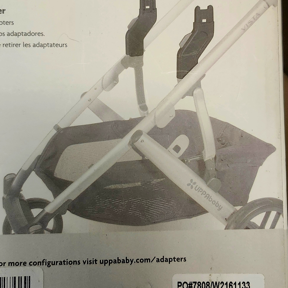 NIB - UPPAbaby Vista V2 & Vista 2015 Stroller Upper Adapters - Picture 6 of 7